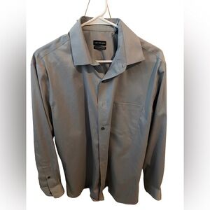 Van Heusen Men's Gray Dress Shirt